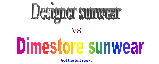 Sunwear